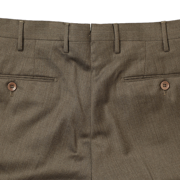 パーティを彩るご馳走や SLIM 100's SUPER ツイル ウール パンツ スラックス インコテックス INCOTEX FIT ｜INCOTEX｜菅原靴店 615/ブラウン 1236A 1T0035 パンツ